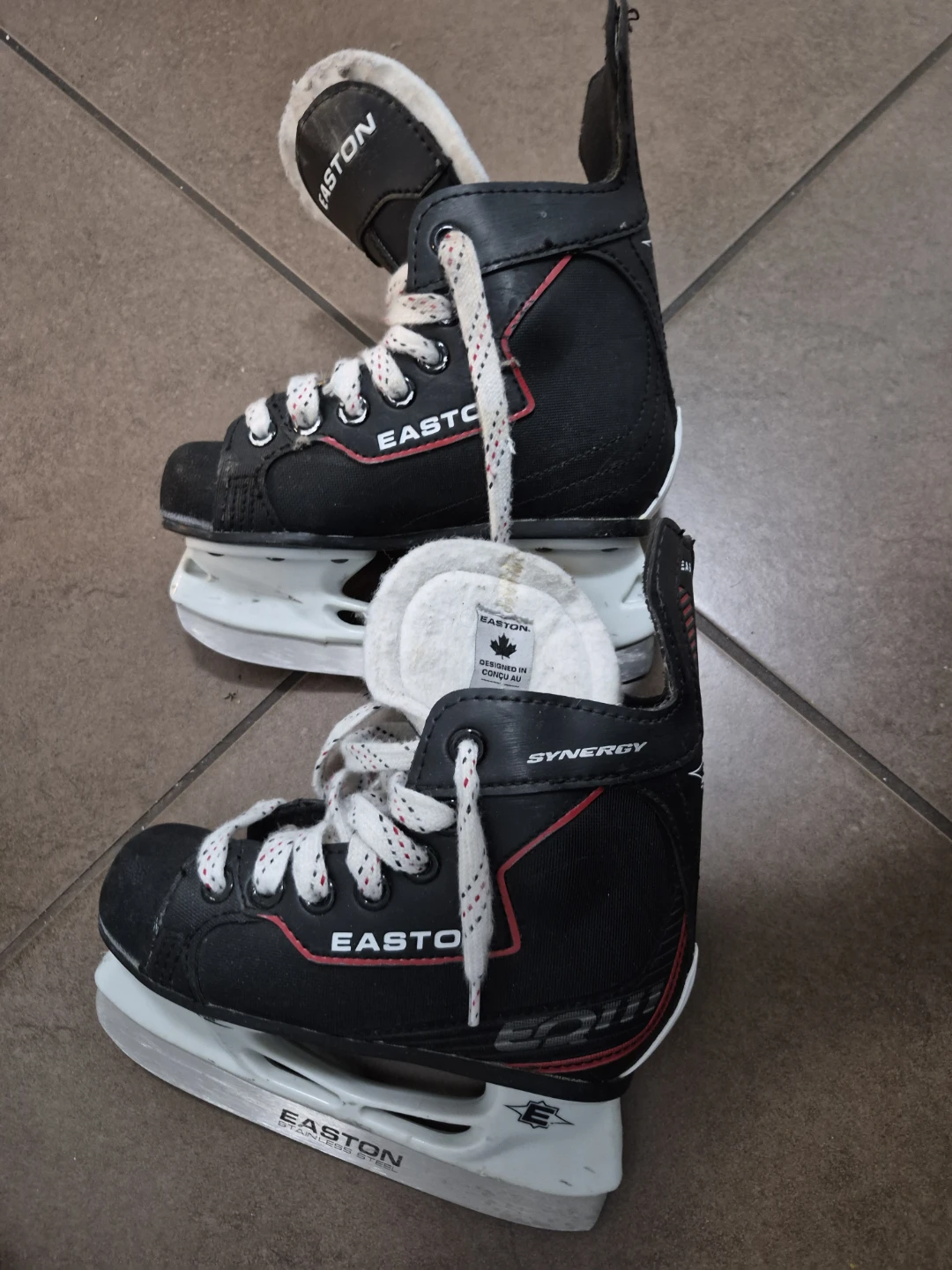 Easton Synergy Youth Ice Skates Size Y11 - photo 2