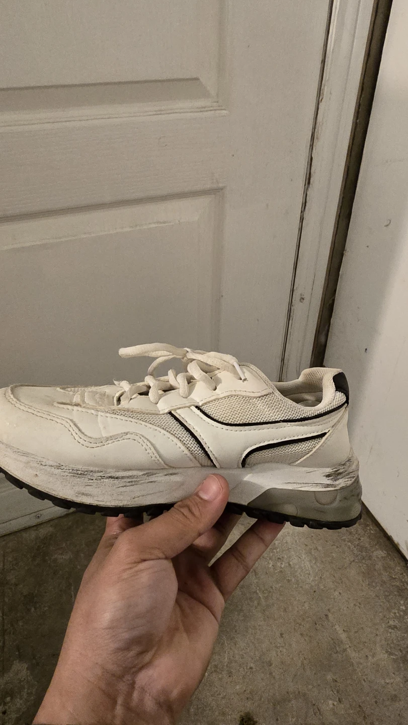 White/Black Athletic Shoes - photo 2
