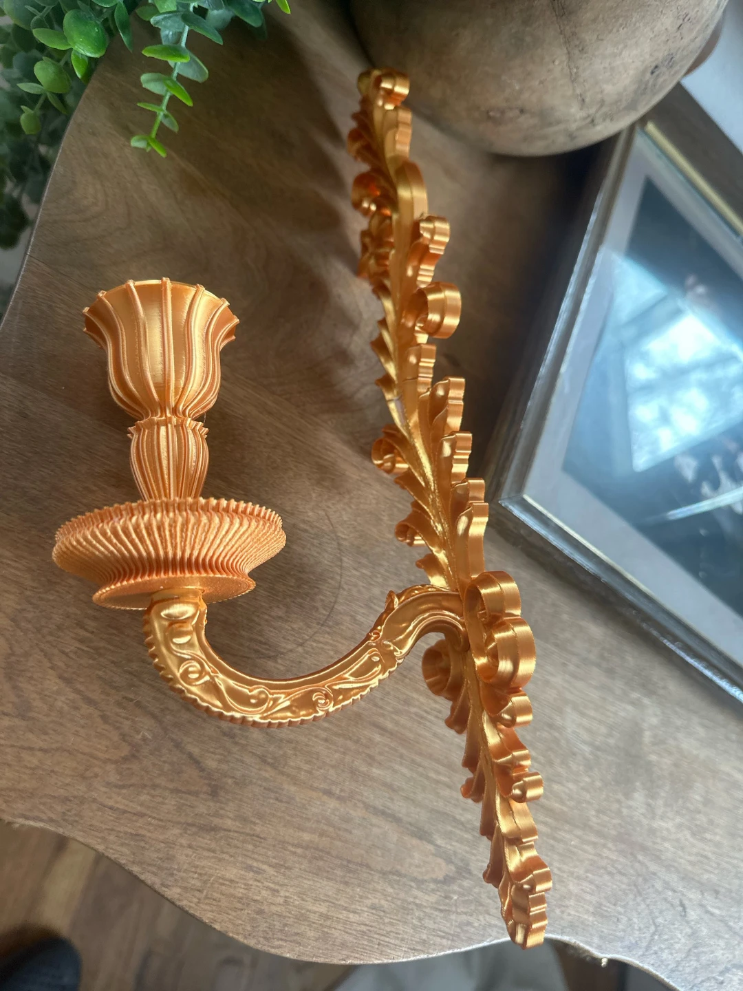 Ornate Wall Sconce Candle Holder pair - photo 4