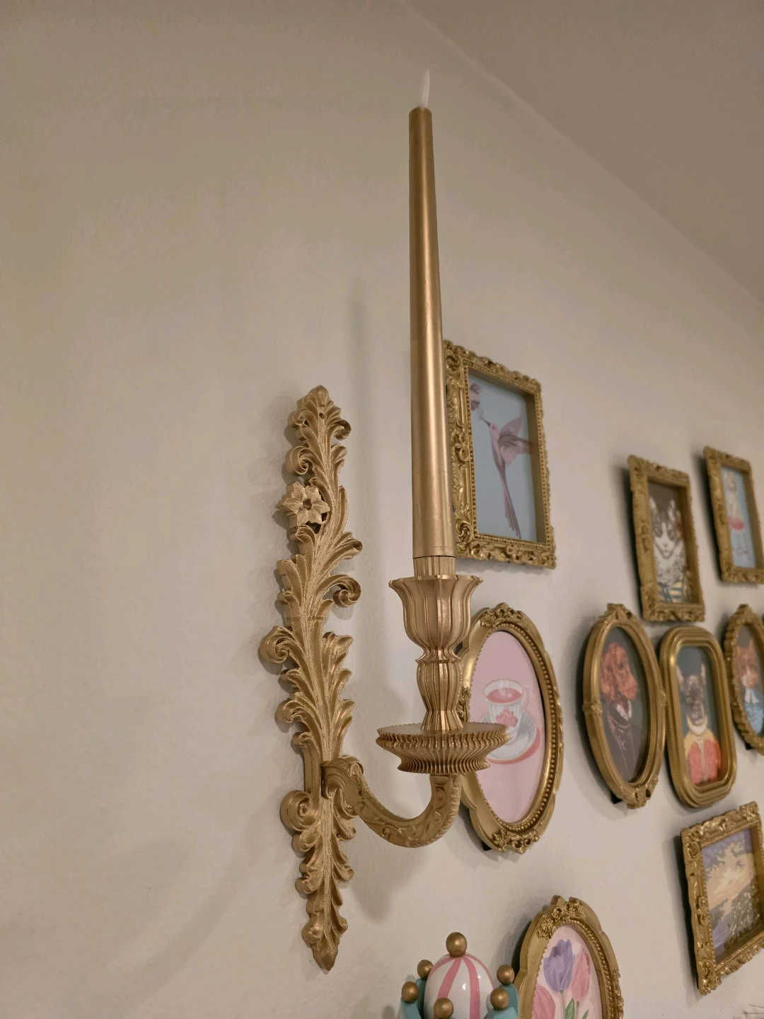 Ornate Wall Sconce Candle Holder pair - photo 5