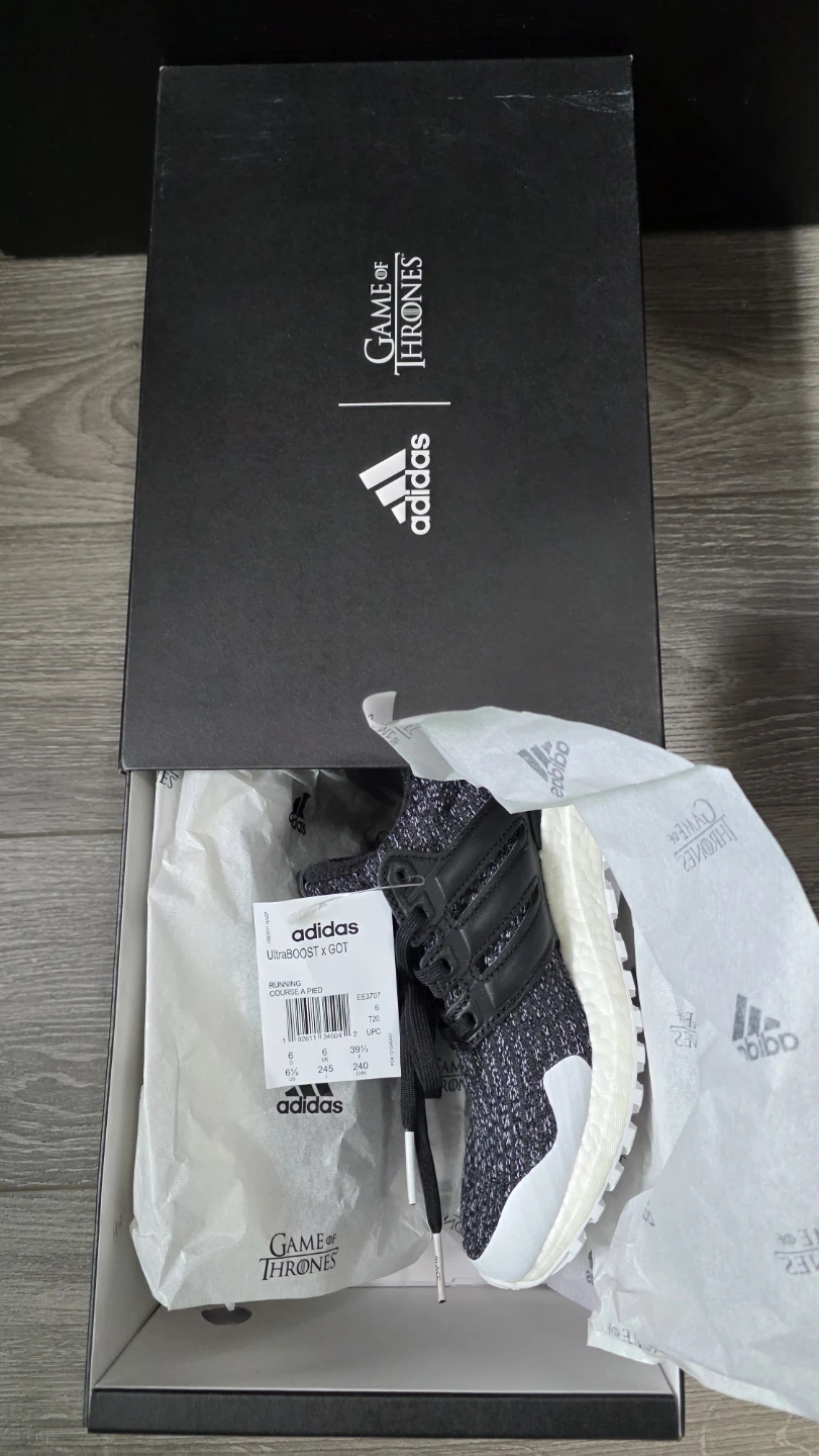 BNIB Adidas Ultraboost x Game of Thrones size 6.5