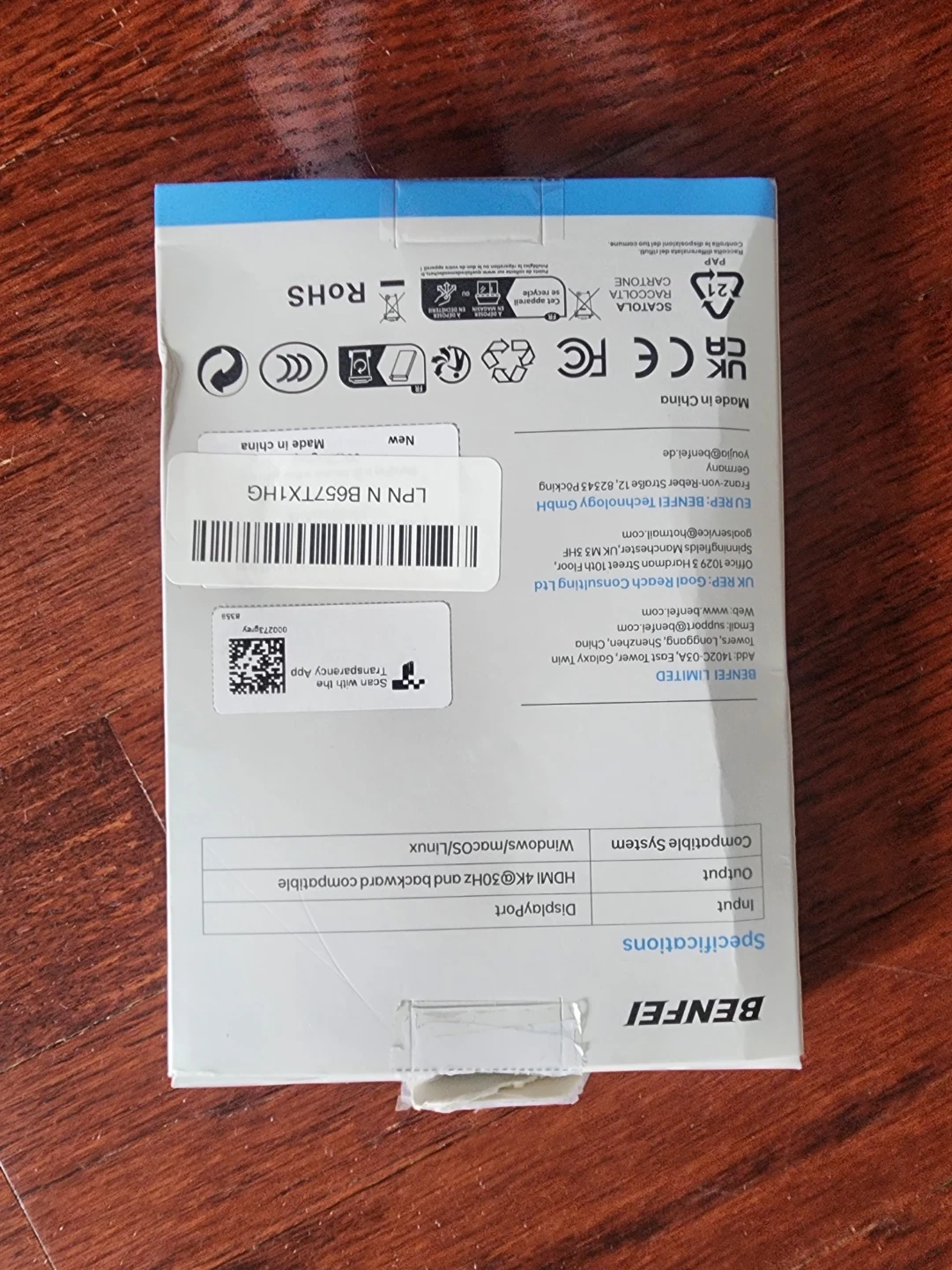 BENFEI DisplayPort to HDMI Cable 6ft/1.8M - photo 2