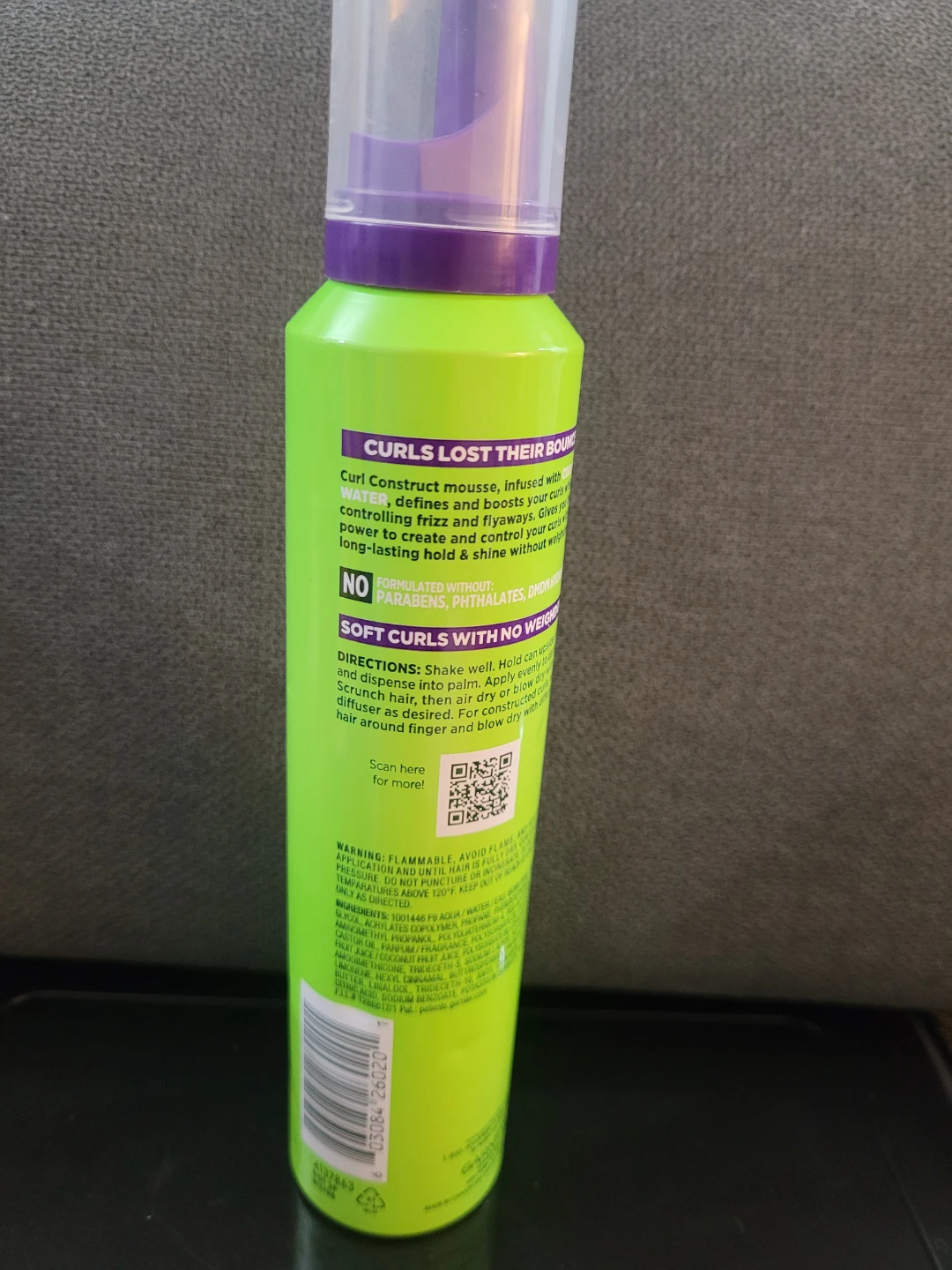 Garnier Fructis Curl Construct Creation Mousse - photo 2