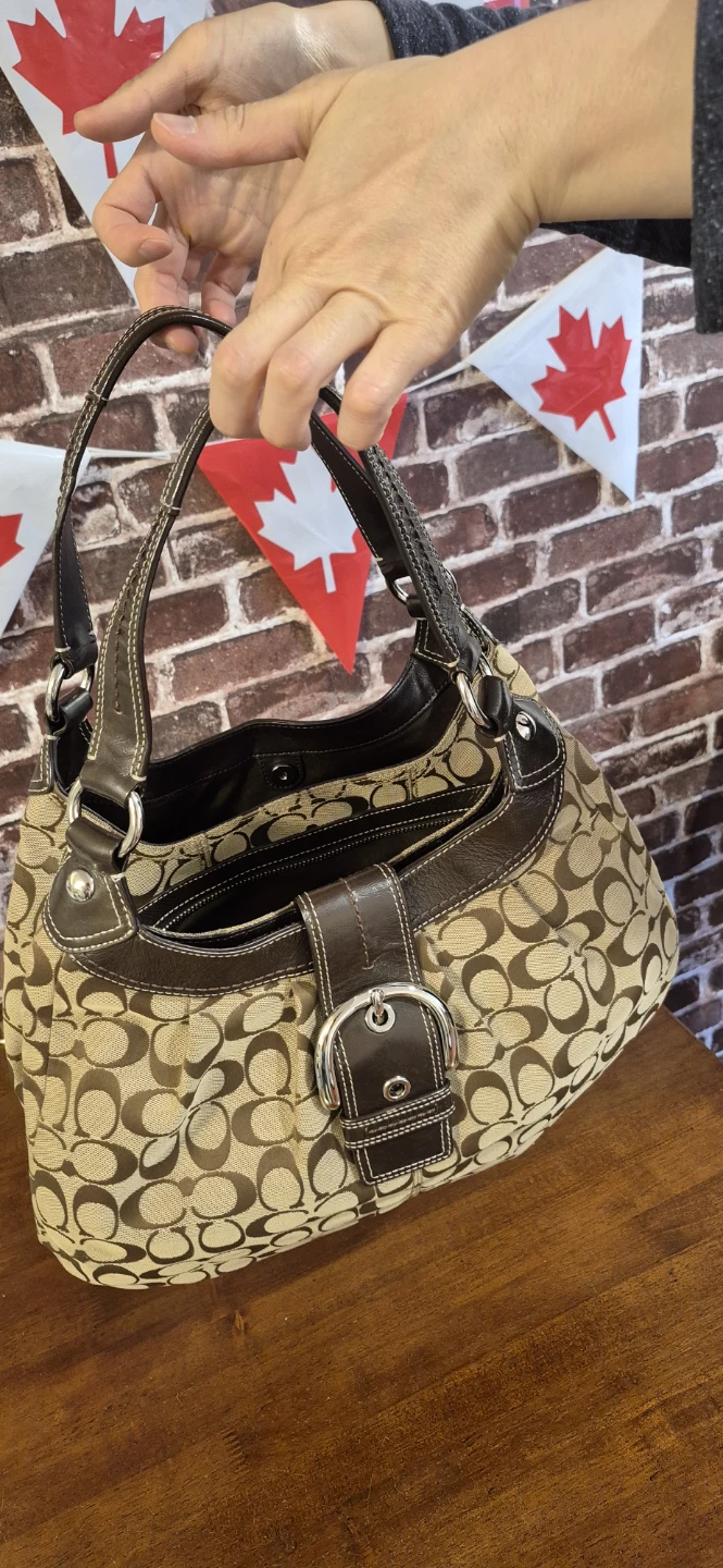 Coach Signature Canvas Hobo Bag - photo 3