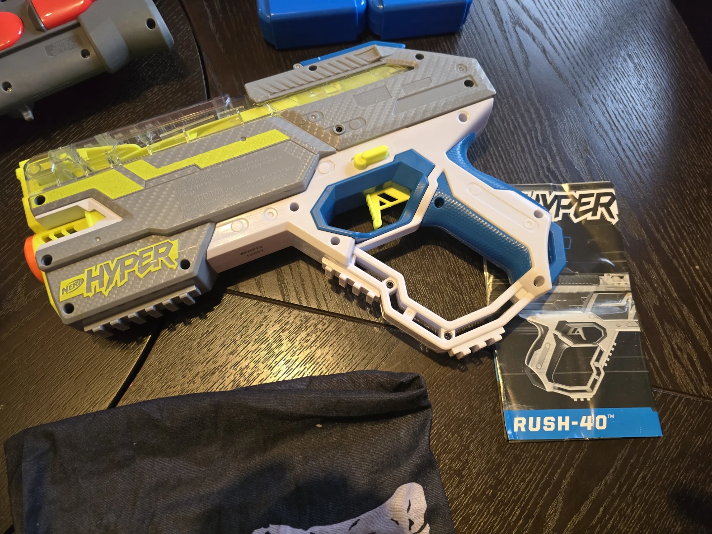 Nerf Hyper Mach-100 and Rival Blasters Set with Accessories - photo 3