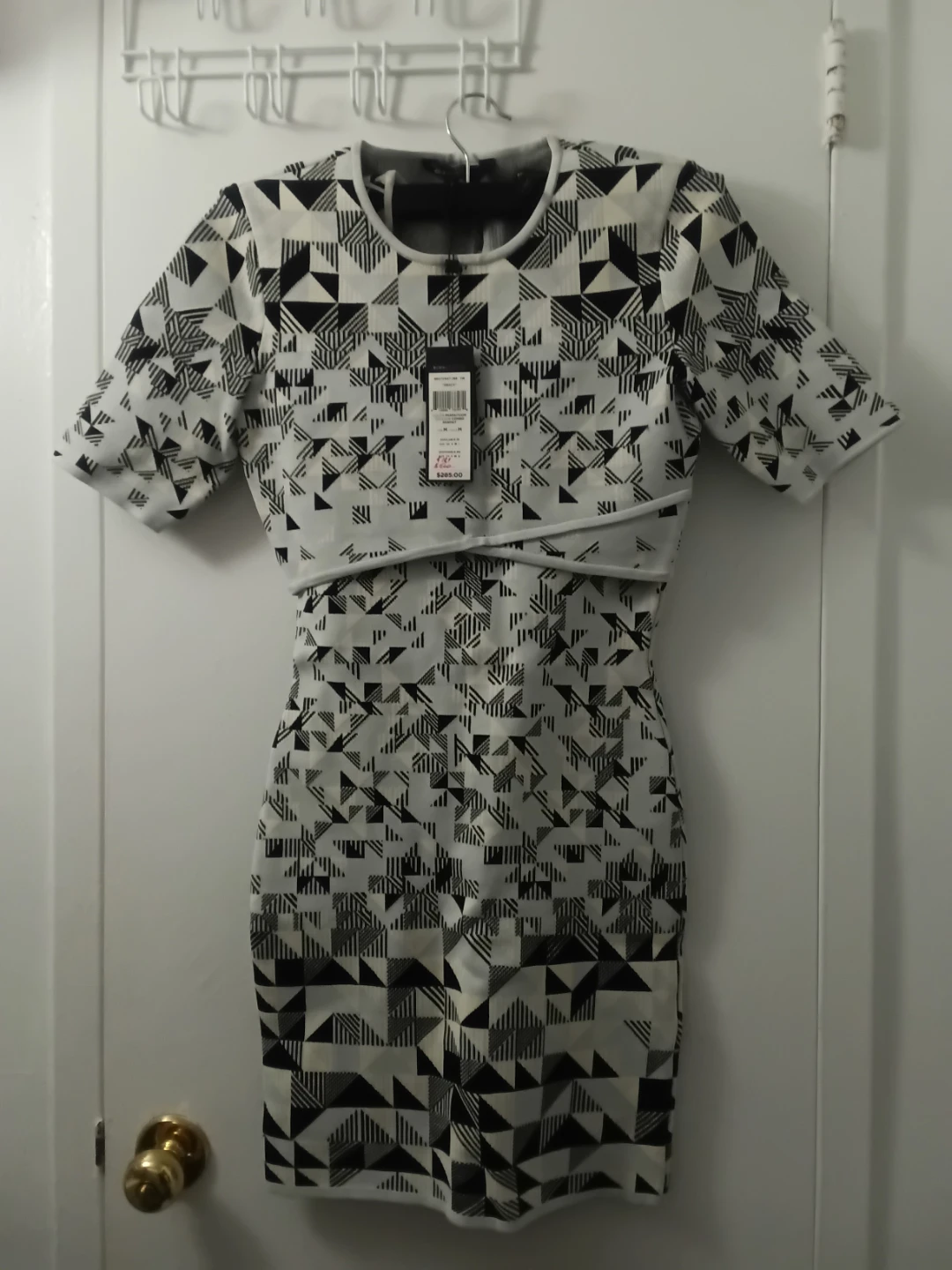 Guess Geometric Print Dress