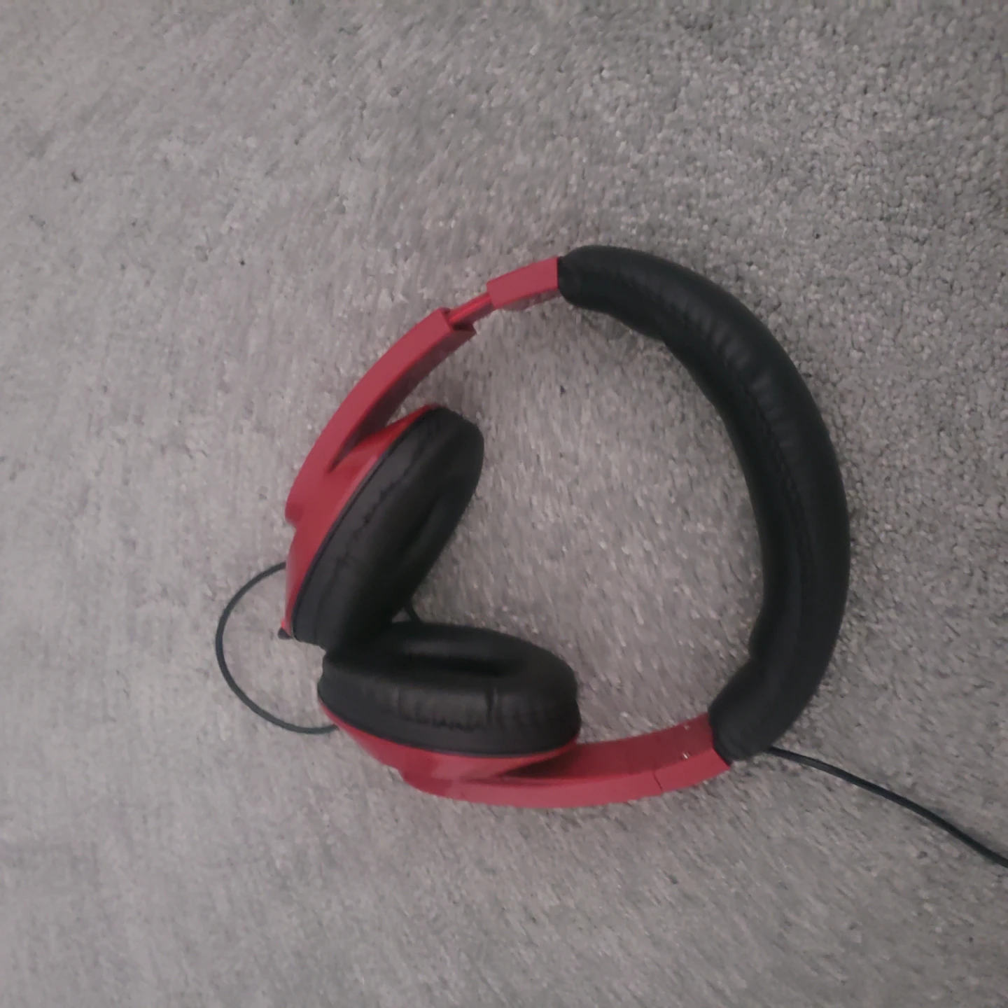Red On-Ear Headphones