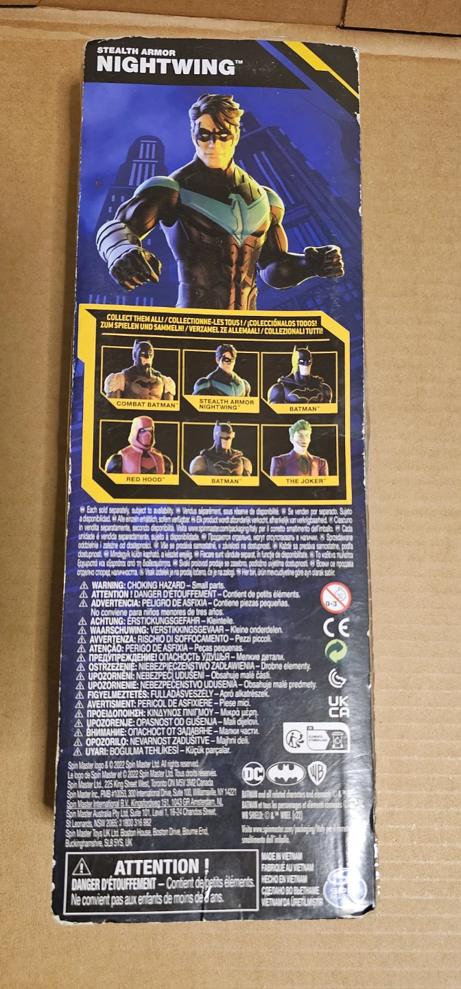 DC Comics Stealth Armor Nightwing Action Figure - photo 2