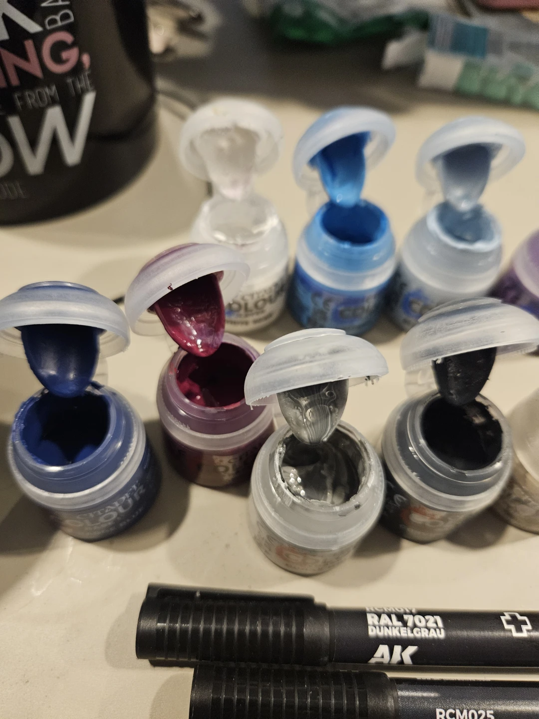 Warhammer Paint lot (base/layer) 11 paints - photo 5