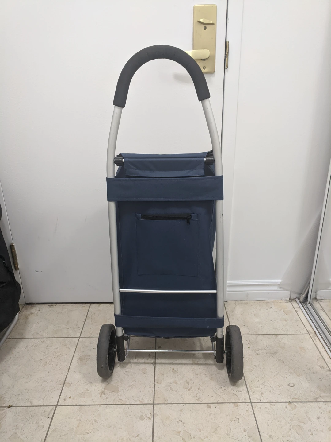 Navy Blue Shopping Cart Trolley - photo 3