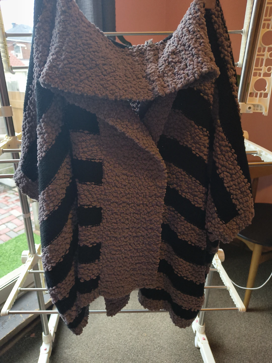 Striped Knit Cardigan