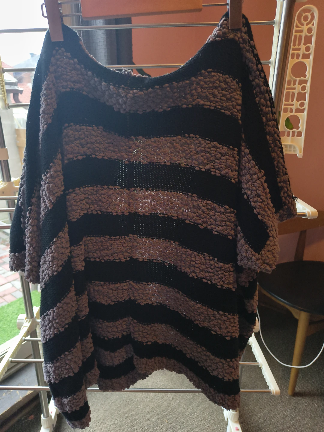 Striped Knit Cardigan - photo 2