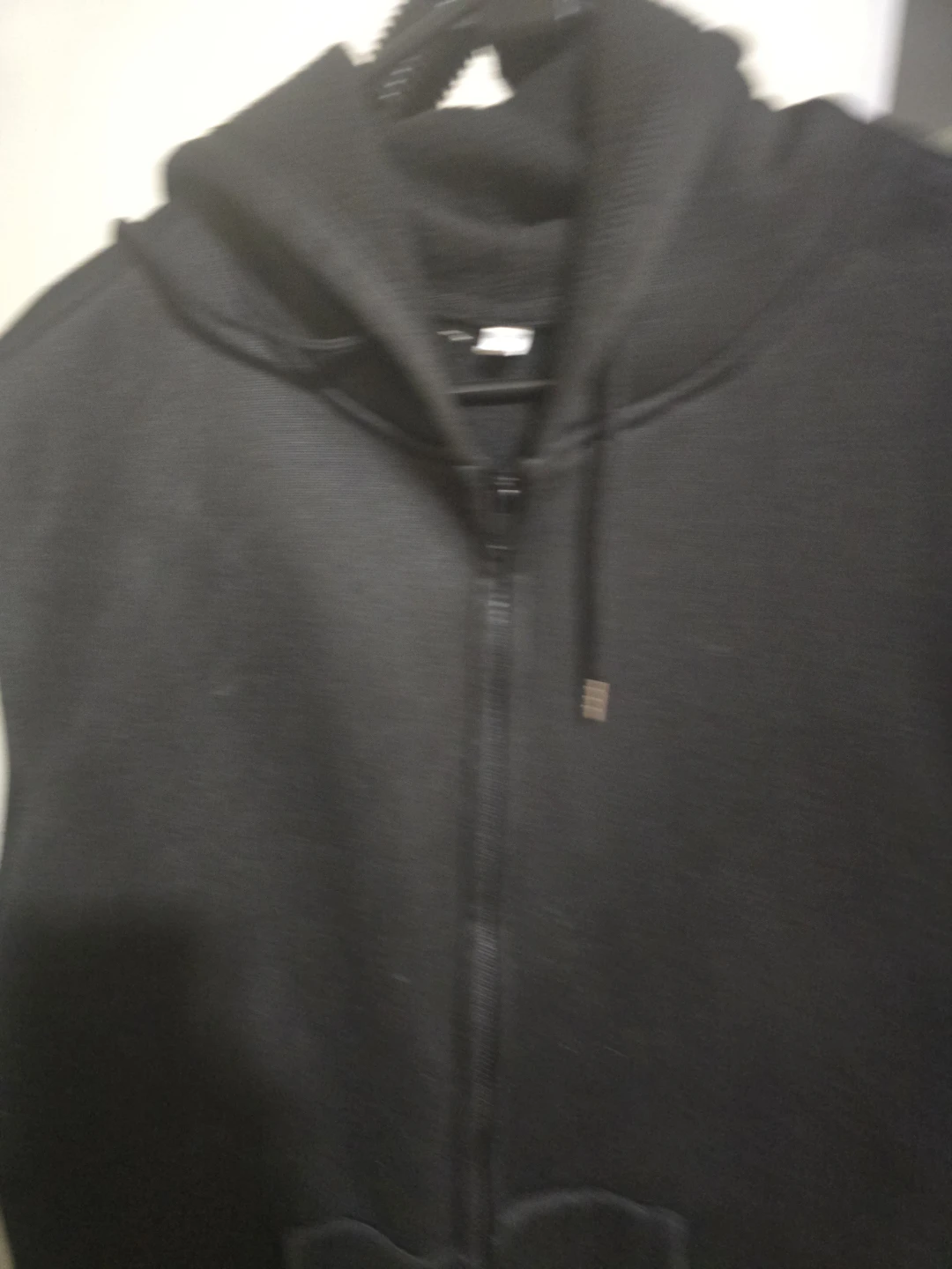 Black Sleeveless Hoodie - XL - photo 3