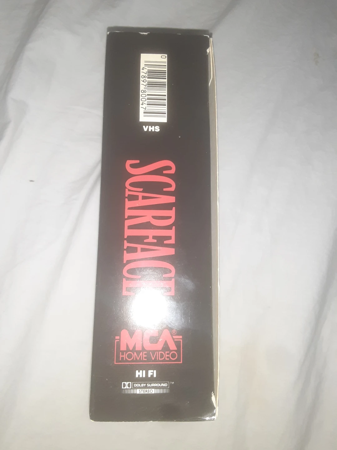 Scarface VHS Tape - MCA Home Video - photo 2