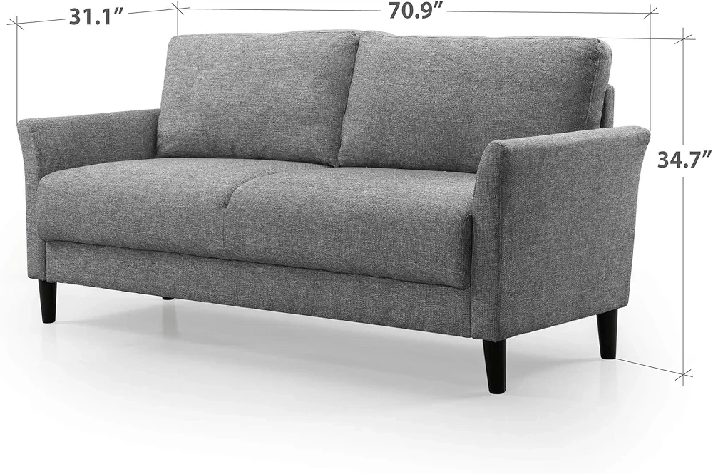 Zinus Classic Upholstered 3-seat Sofa/Living Room Couch - photo 5