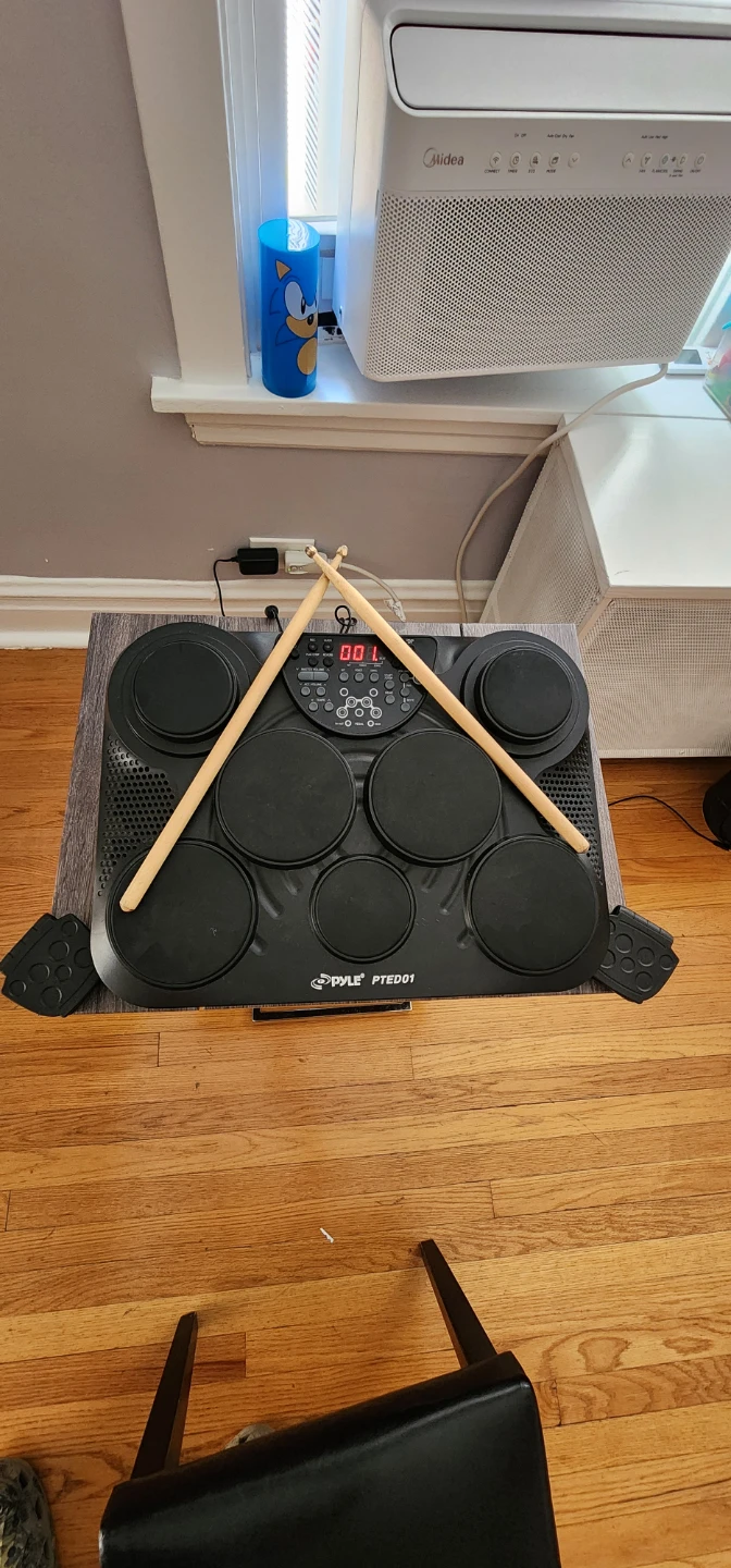 PYLE PTE001 Electronic Drum Set