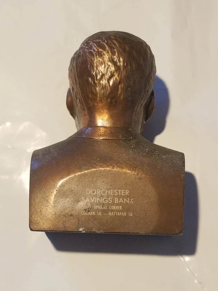 John F. Kennedy Bust Bank  Dorchester  Commemorative - photo 3