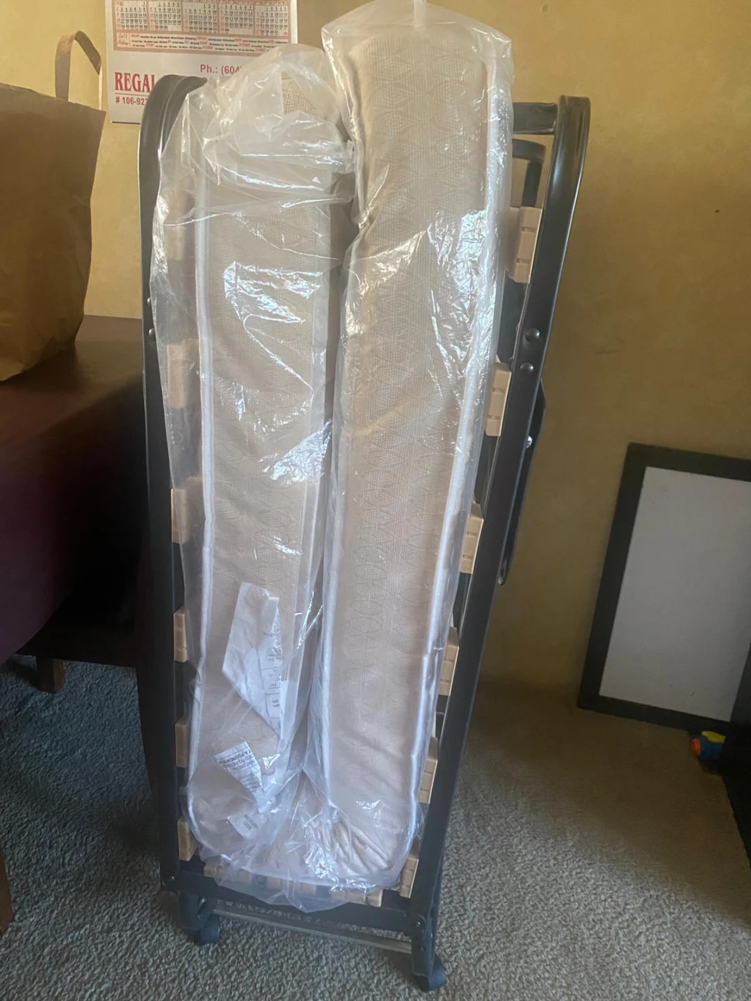 Folding Bed with Mattress