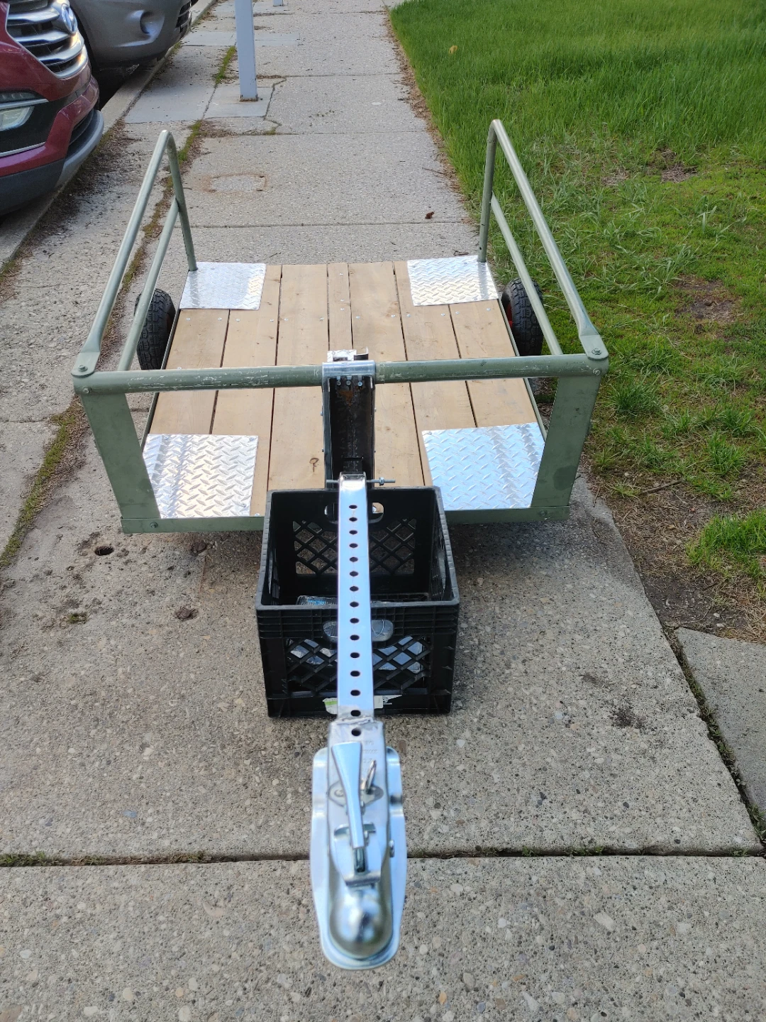 Utility Trailer with Wood Bed - photo 4