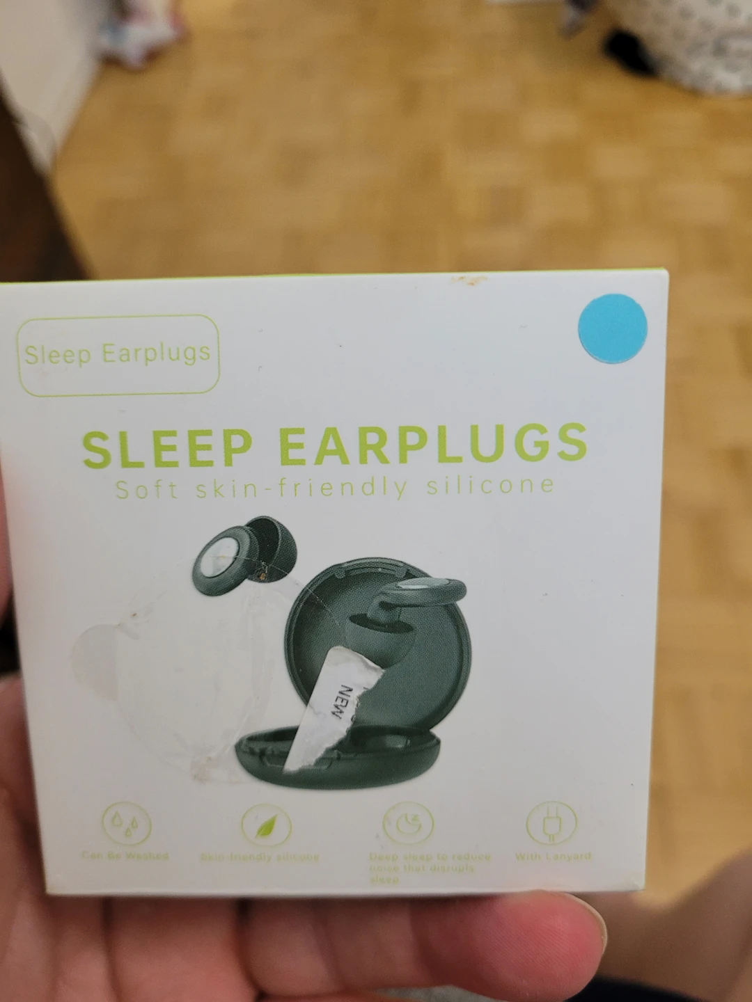 Sleep Earplugs - Soft Skin-Friendly Silicone