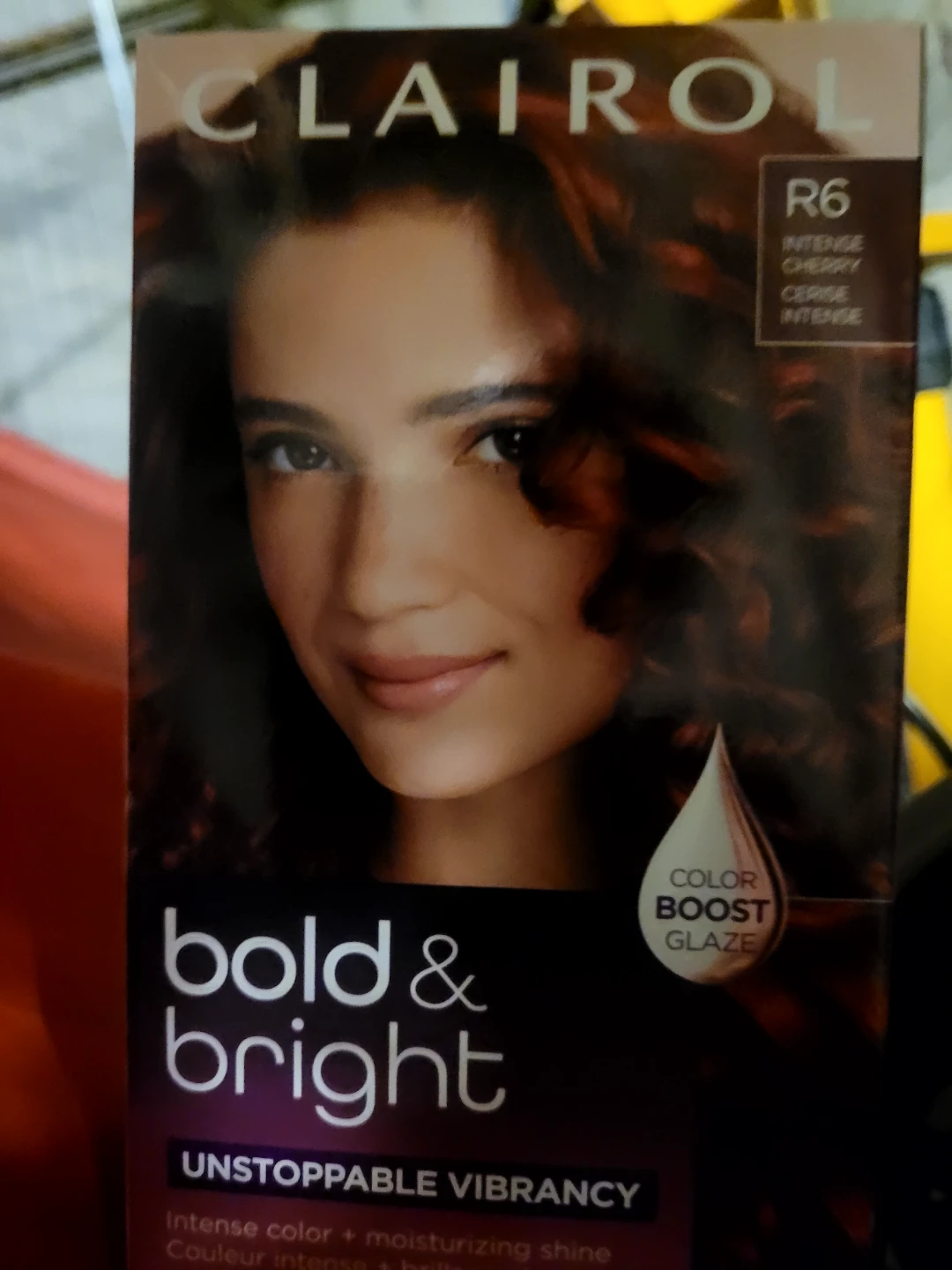 Clairol Bold & Bright Hair Colour R6 Intense Cherry🥕 freecylle