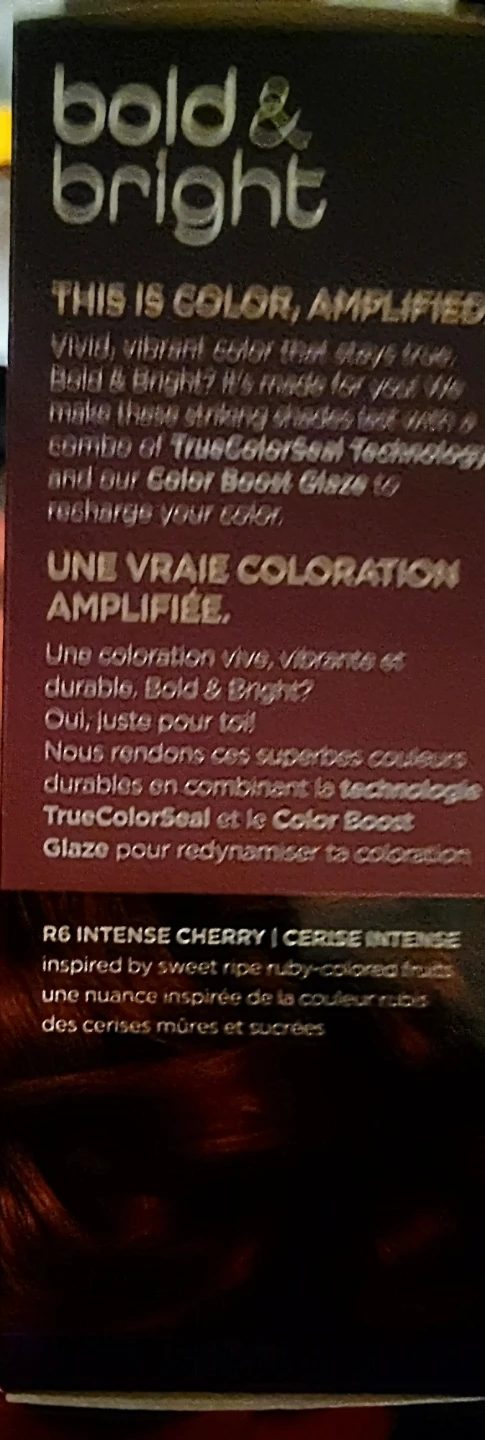 Clairol Bold & Bright Hair Colour R6 Intense Cherry🥕 freecylle - photo 3