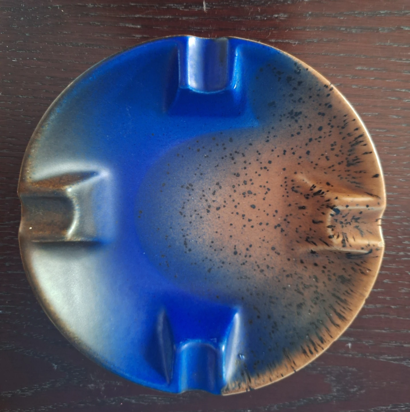 Assorted Ashtrays: Onyx, Marble, Ceramic, and Glass - photo 4