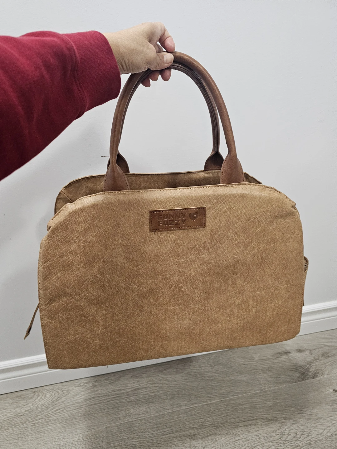 Funny Fuzzy Pet Carrier Bag