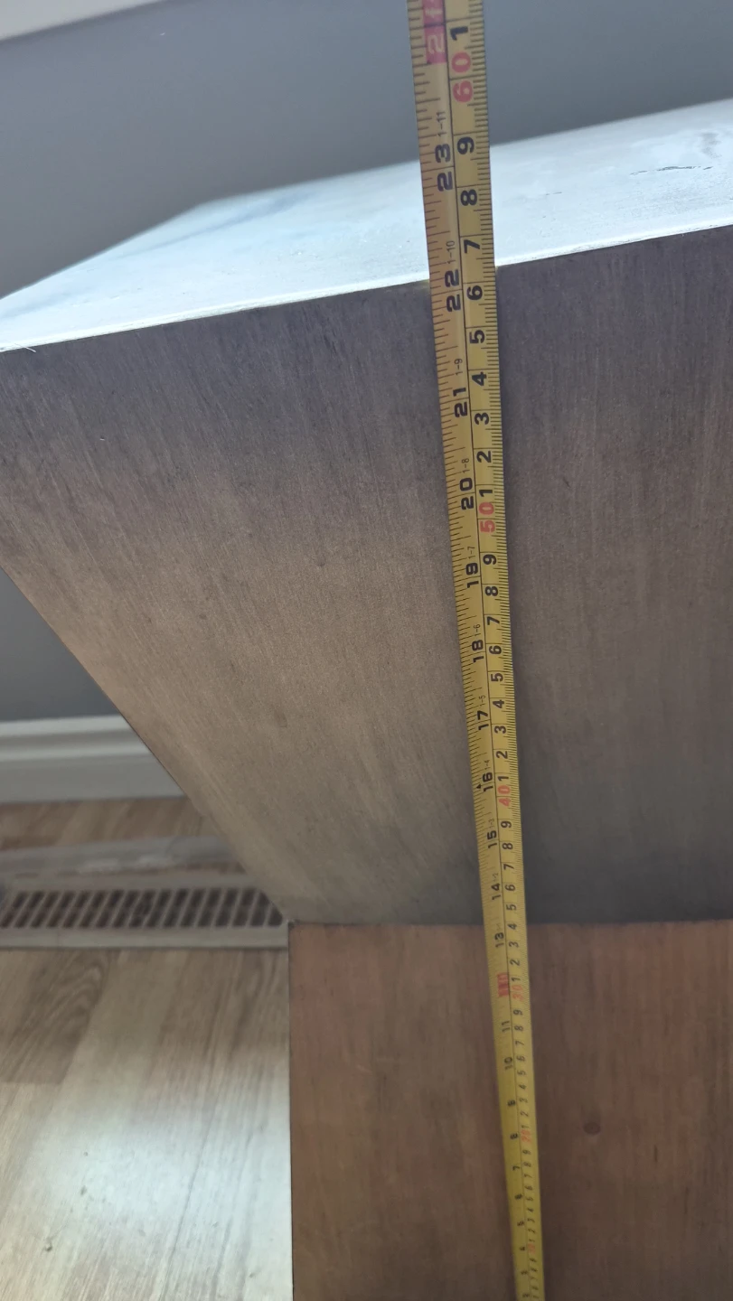 Modern geometric side table - photo 3