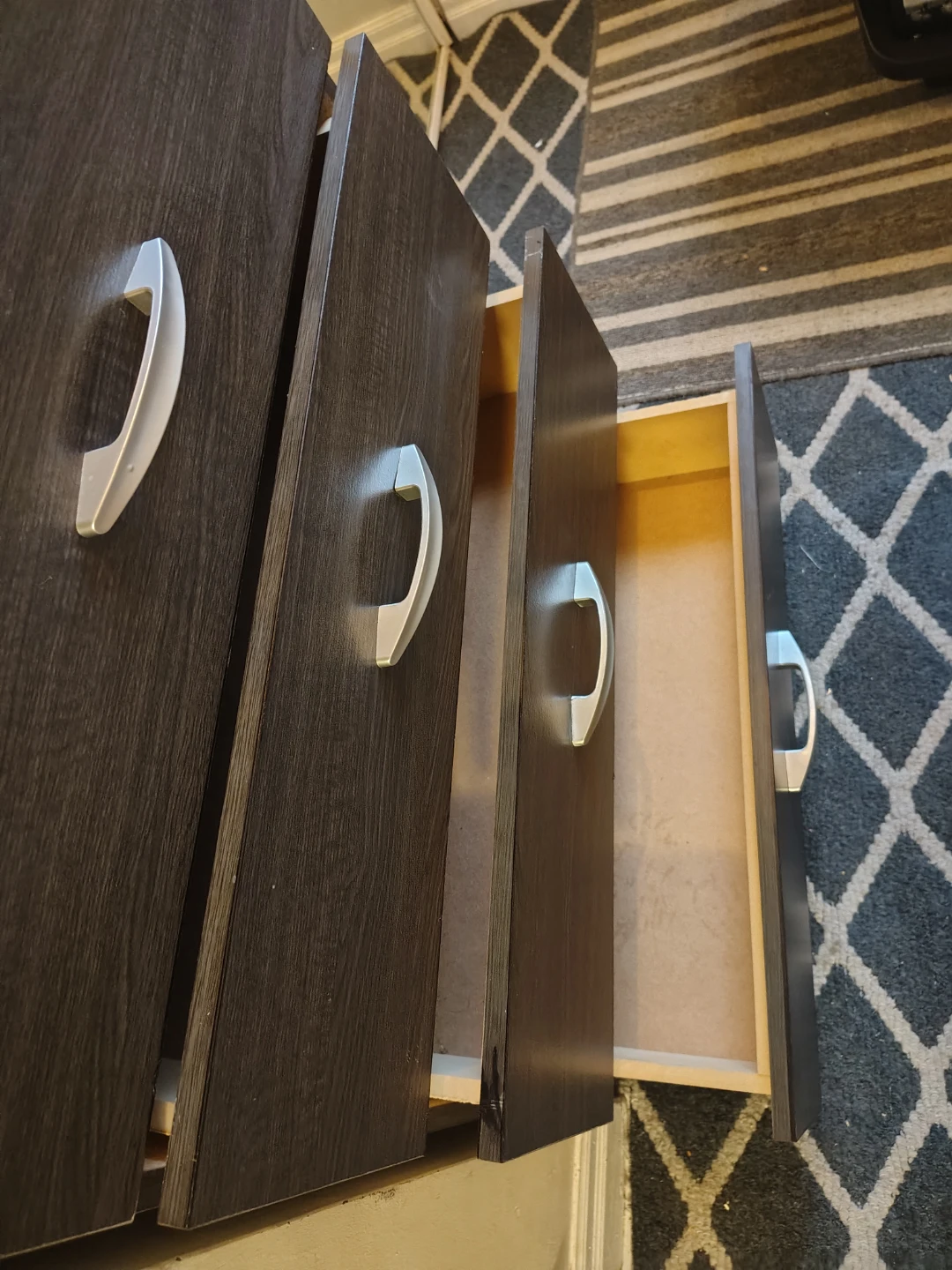 Dark Brown 5-Drawer Dresser - photo 4