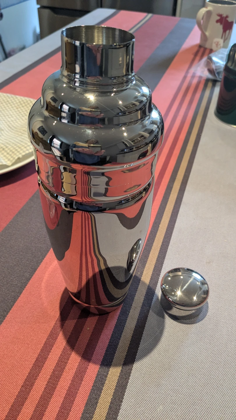 0.7L Stainless Steel Cocktail Shaker - photo 2