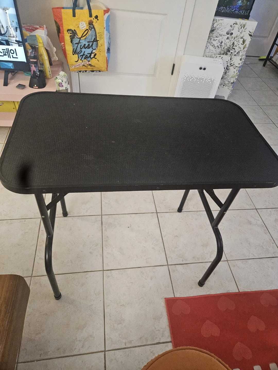 Folding Grooming Table