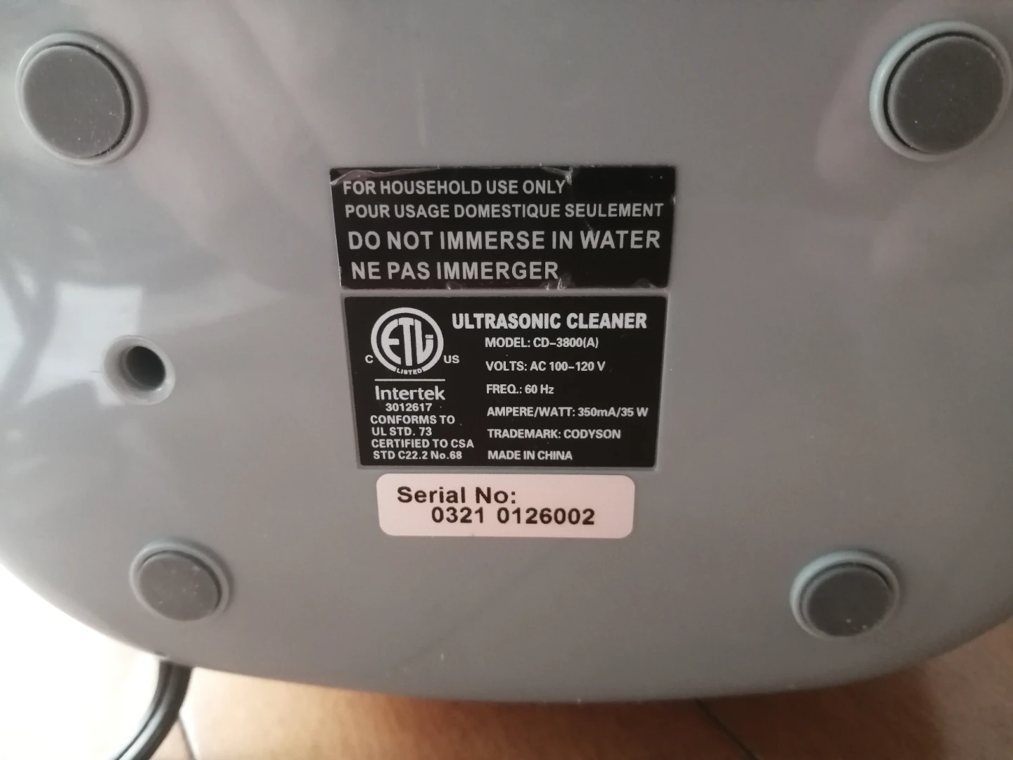 Ultrasonic Cleaner - photo 2