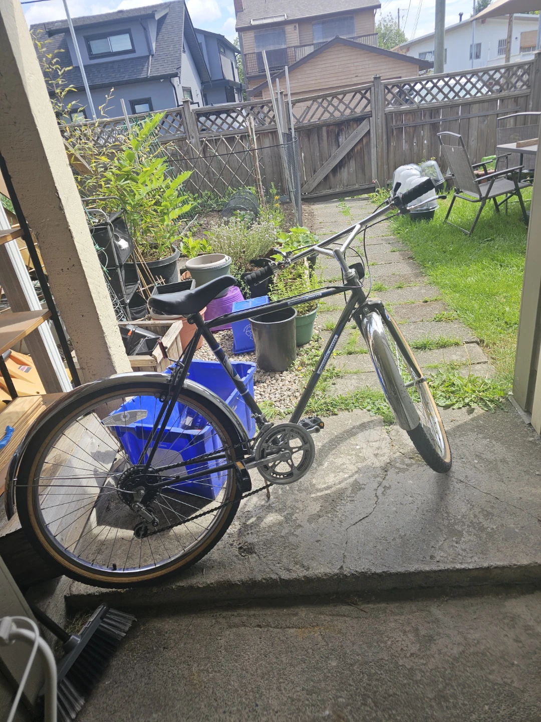 Used Black Cruiser Bicycle