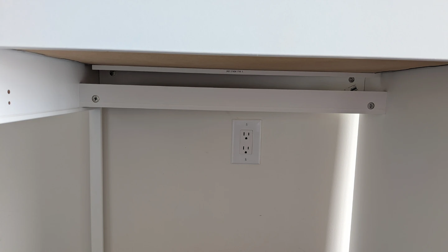 IKEA White Desk (Chair Sold Separately) - photo 5