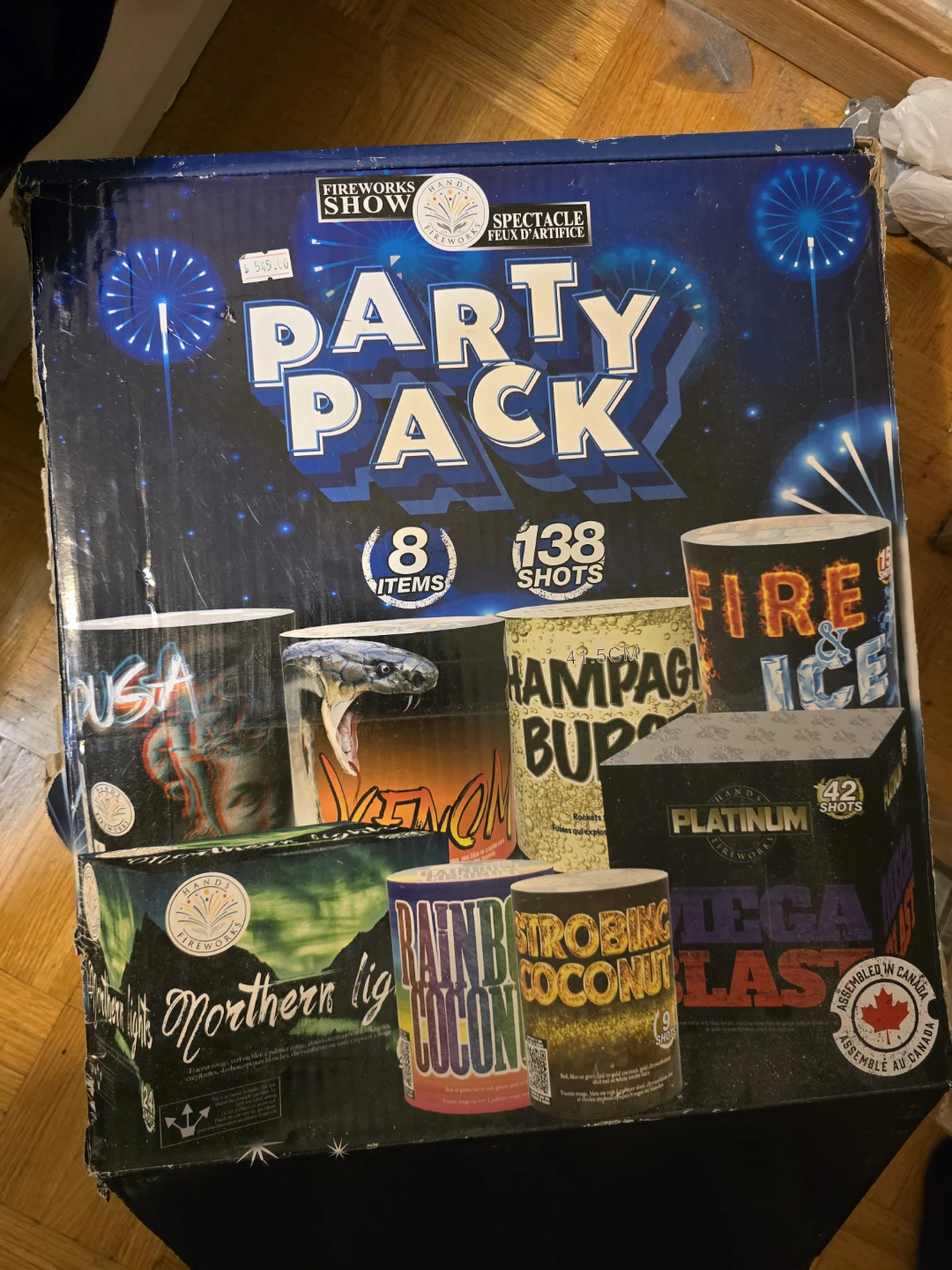 Fireworks Show Party Pack 5 Items 138 Shots - photo 2