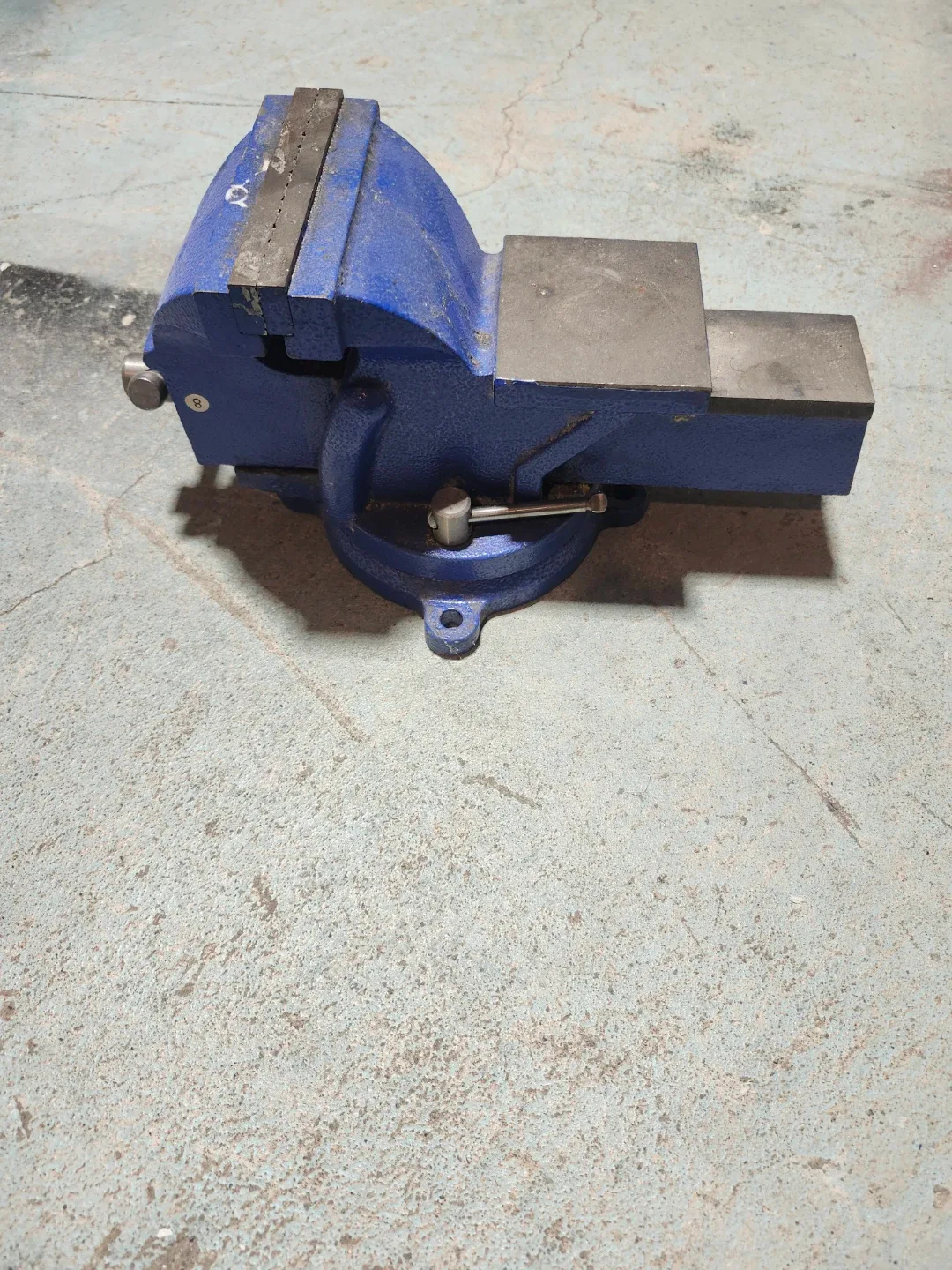 Blue Bench Vise