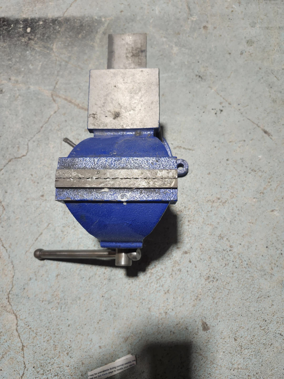 Blue Bench Vise - photo 2