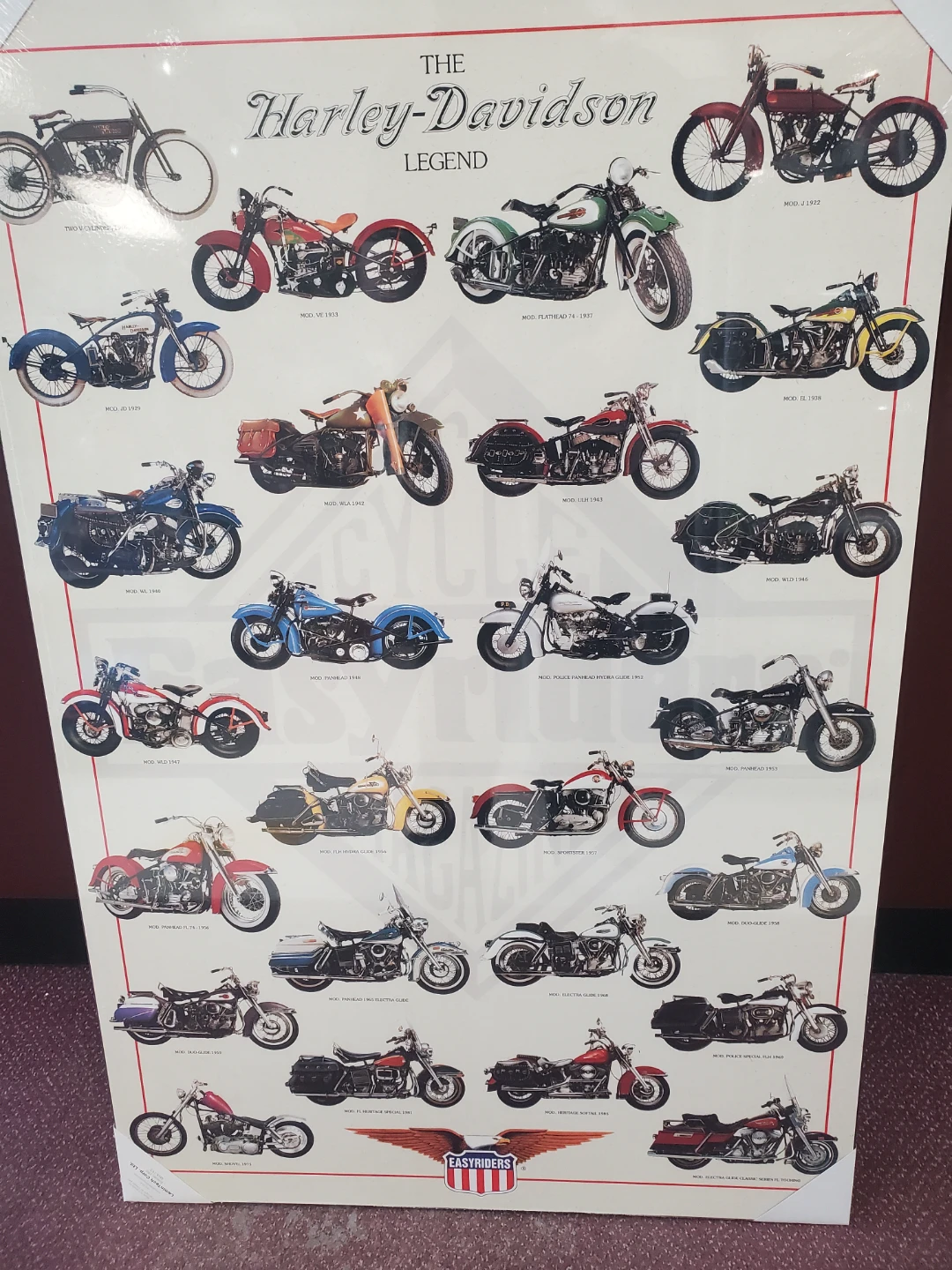 Harley-Davidson Legend Poster