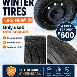 4 Winter Tire - 215/60R17