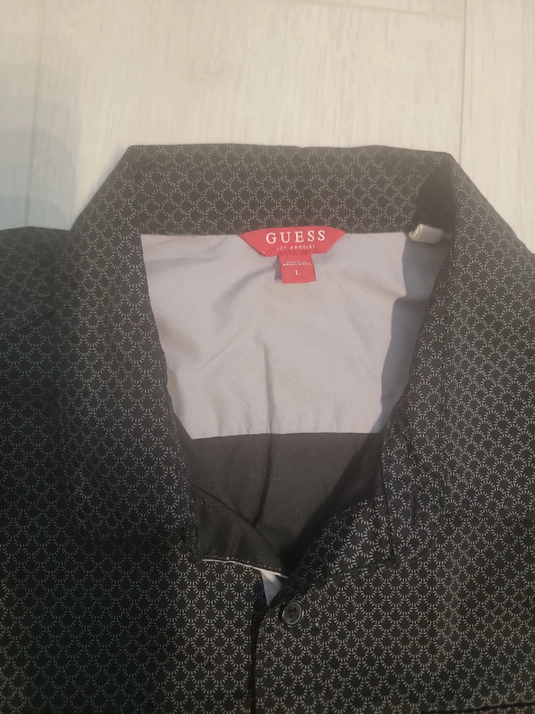Guess Dress Men's Long Sleeve Button-Up Shirt - Size L - photo 2