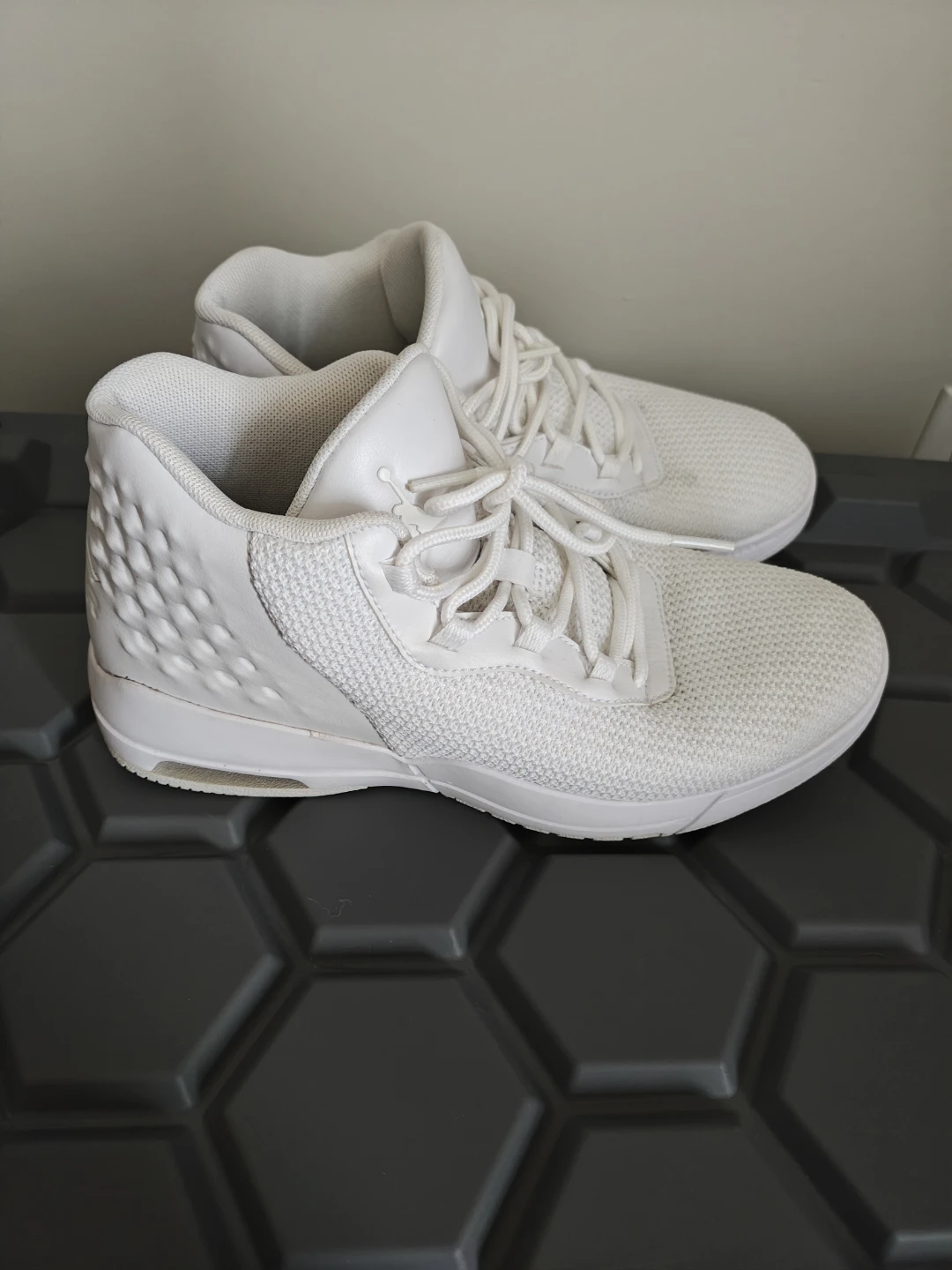 Jordan Air White Sneakers Youth Size 5.5Y