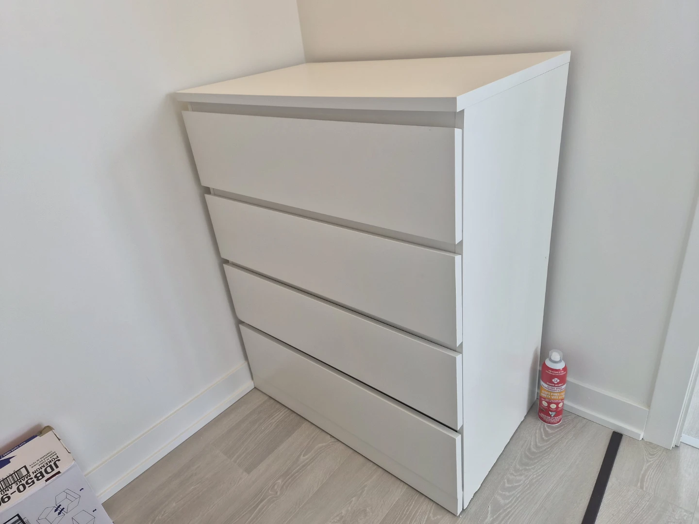 IKEA White 4-Drawer Dresser