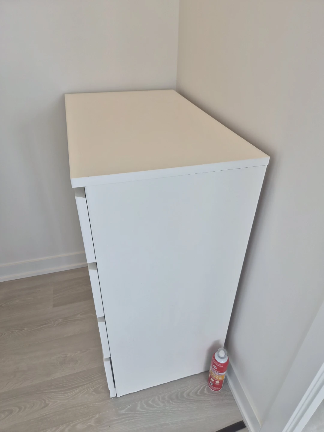 IKEA White 4-Drawer Dresser - photo 2