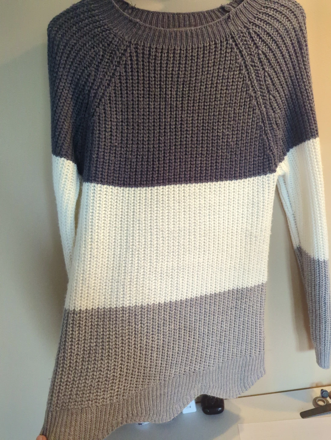 Suzy Shier Striped Knit Sweater - photo 3