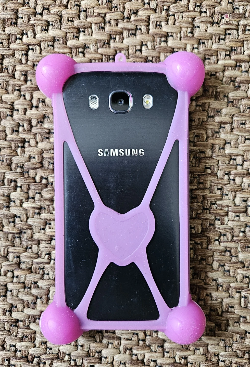 Pink Phone Case with Heart Design - photo 2