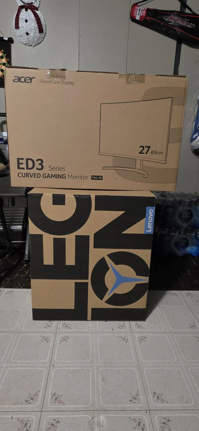 Gaming PC + 27" Curved Monitor – Like New