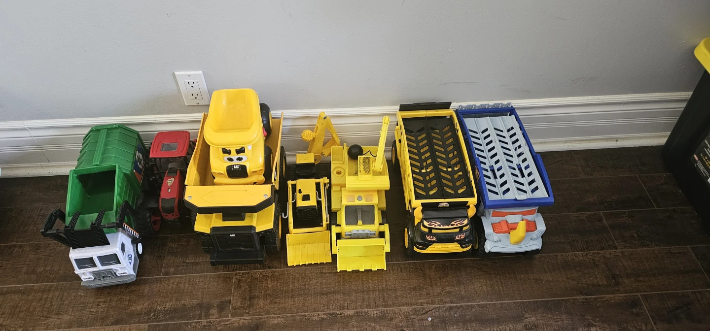 CAT Construction Toy Trucks Bundle