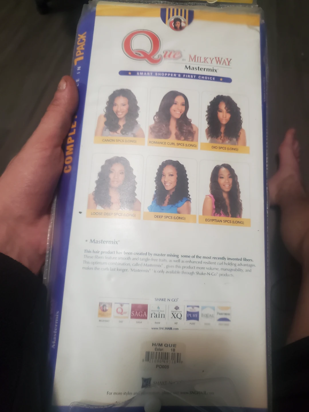 Que Mastermix Fourbulous Long Style Deep 5pcs - photo 2