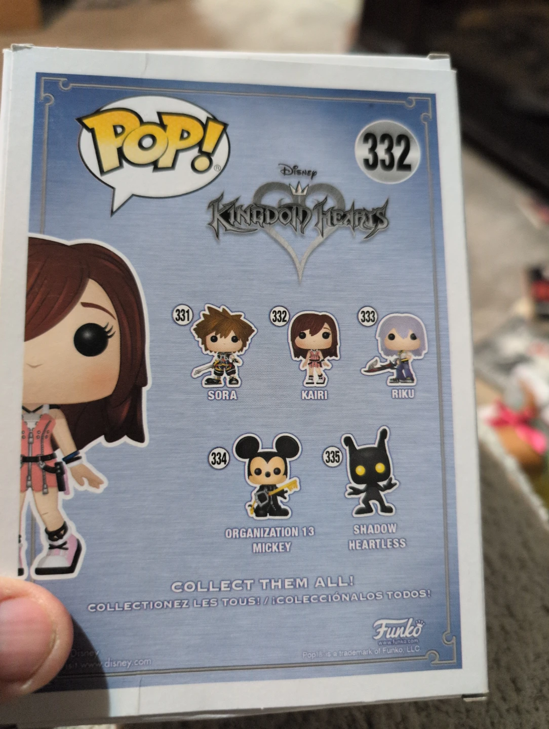 Funko Pop! Kingdom Hearts Kairi #332 Vinyl Figure - photo 2